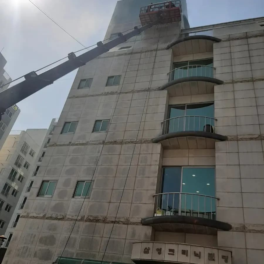 증평 간판 작업 현장 4