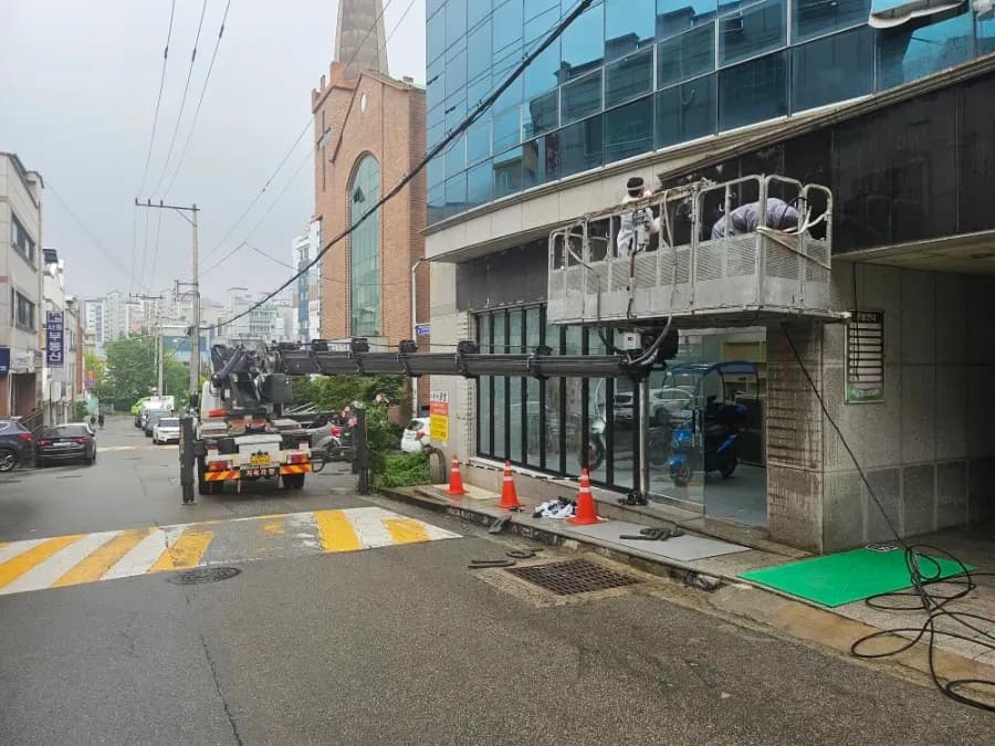 청주 물홈통·실리콘 현장 3